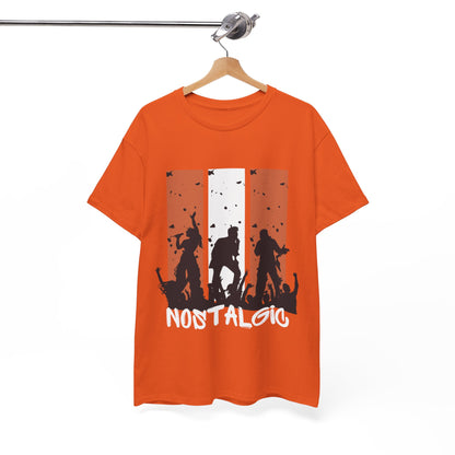 Nostalgic Band Casual Unisex Cotton Tee