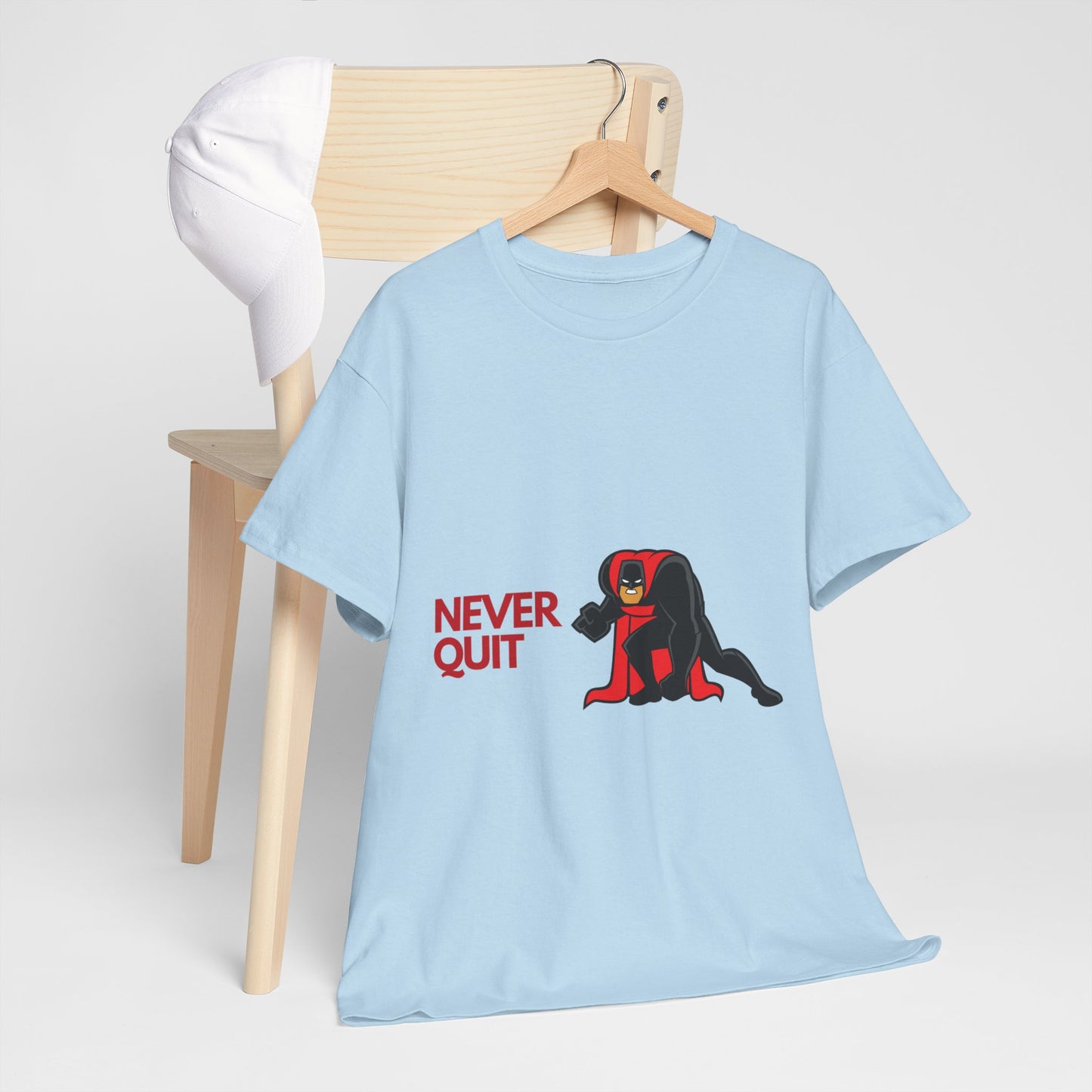 Never Quit Unisex Cotton Tee