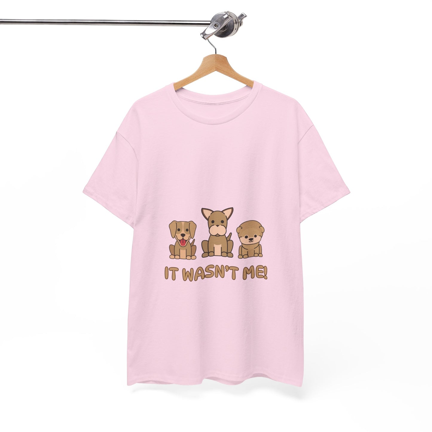 Mysterious Puppy Funny Unisex Cotton Tee