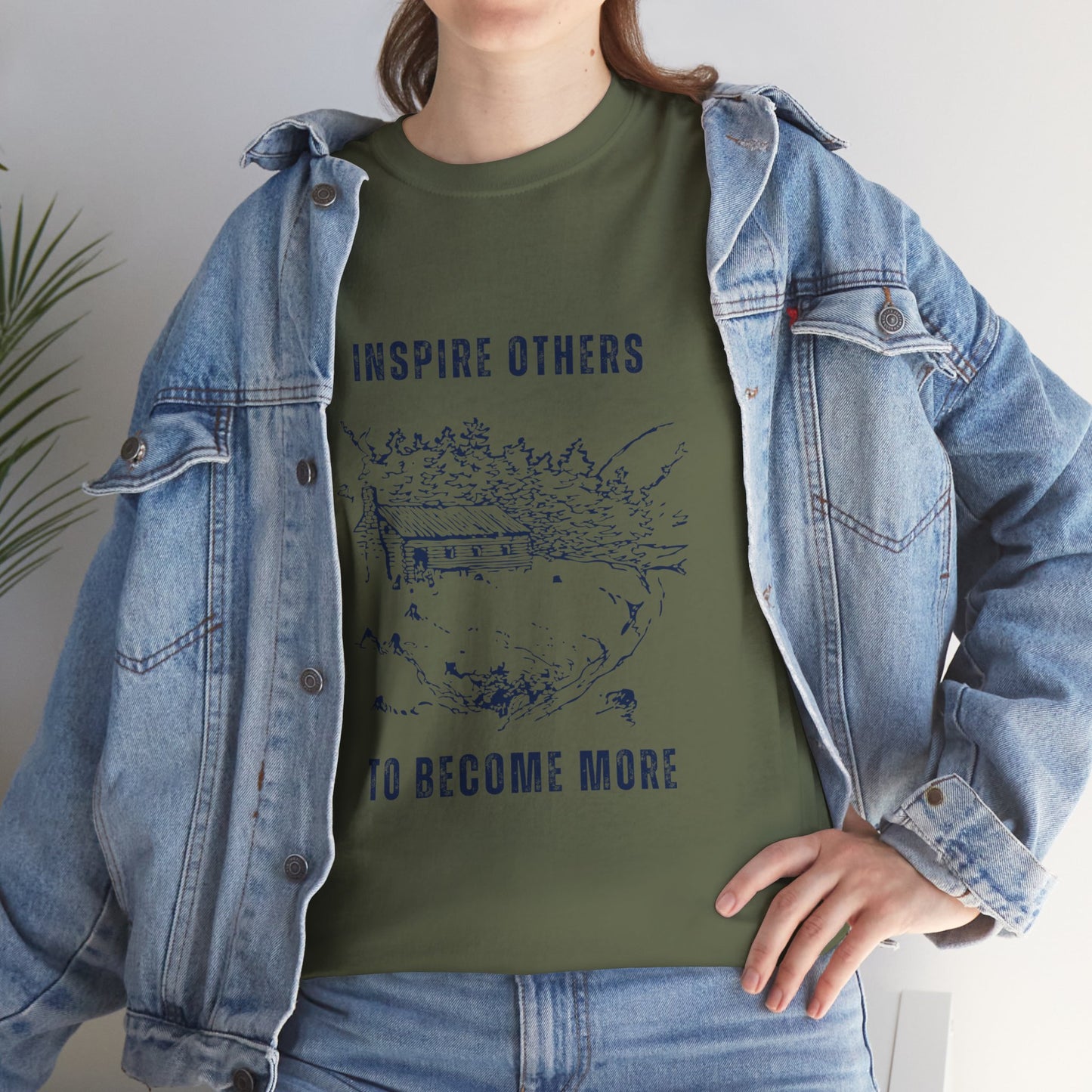 Inspire Others Motivational Unisex Cotton Tee