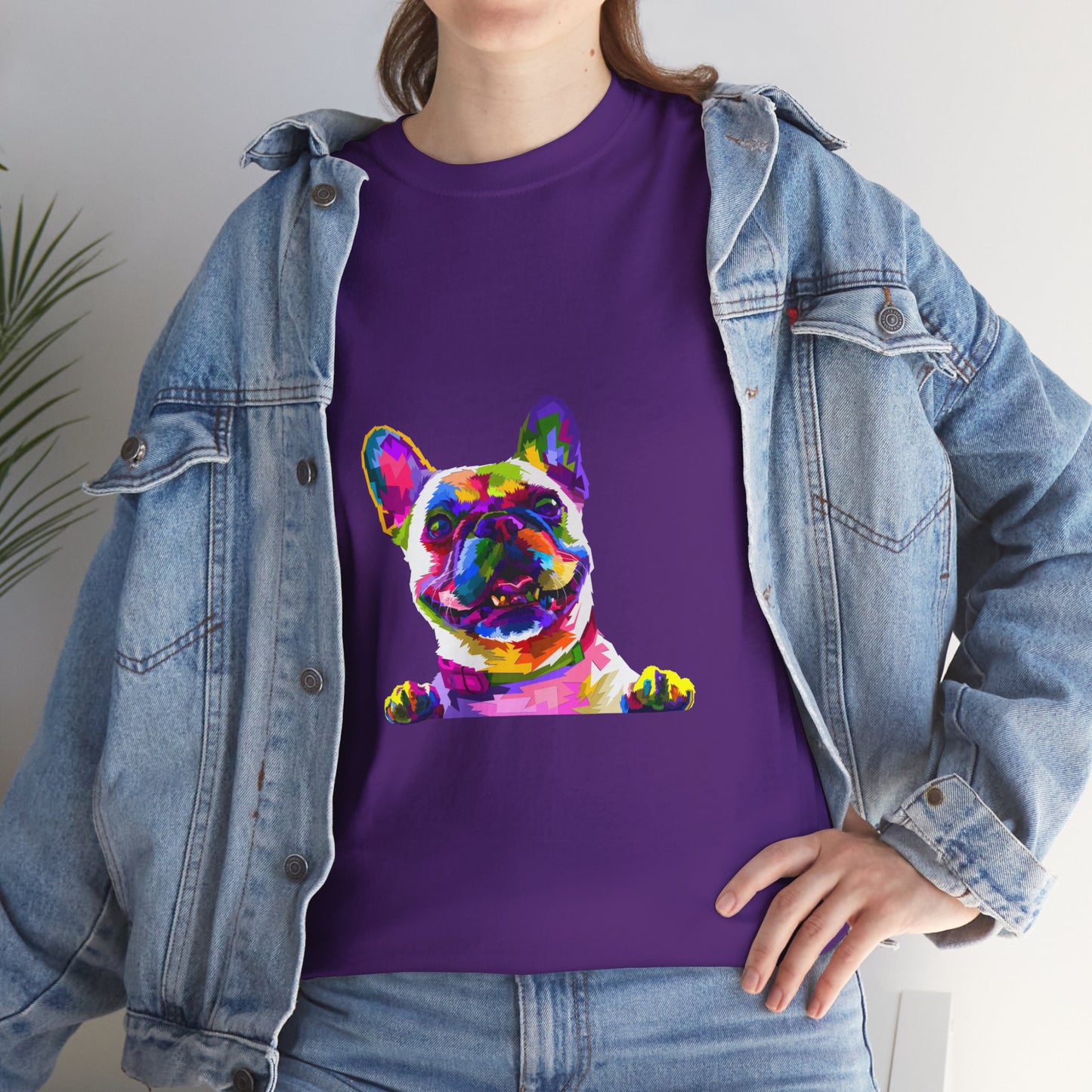 Colour Pop Pup Unisex Cotton Tee