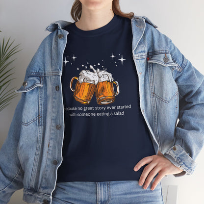 Beer Party Humour Unisex Cotton Tee