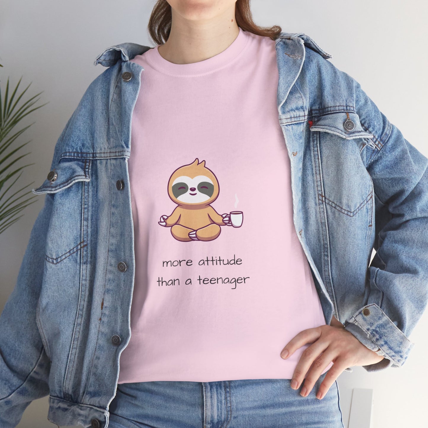 Attitude Funny Teenager Unisex Cotton Tee