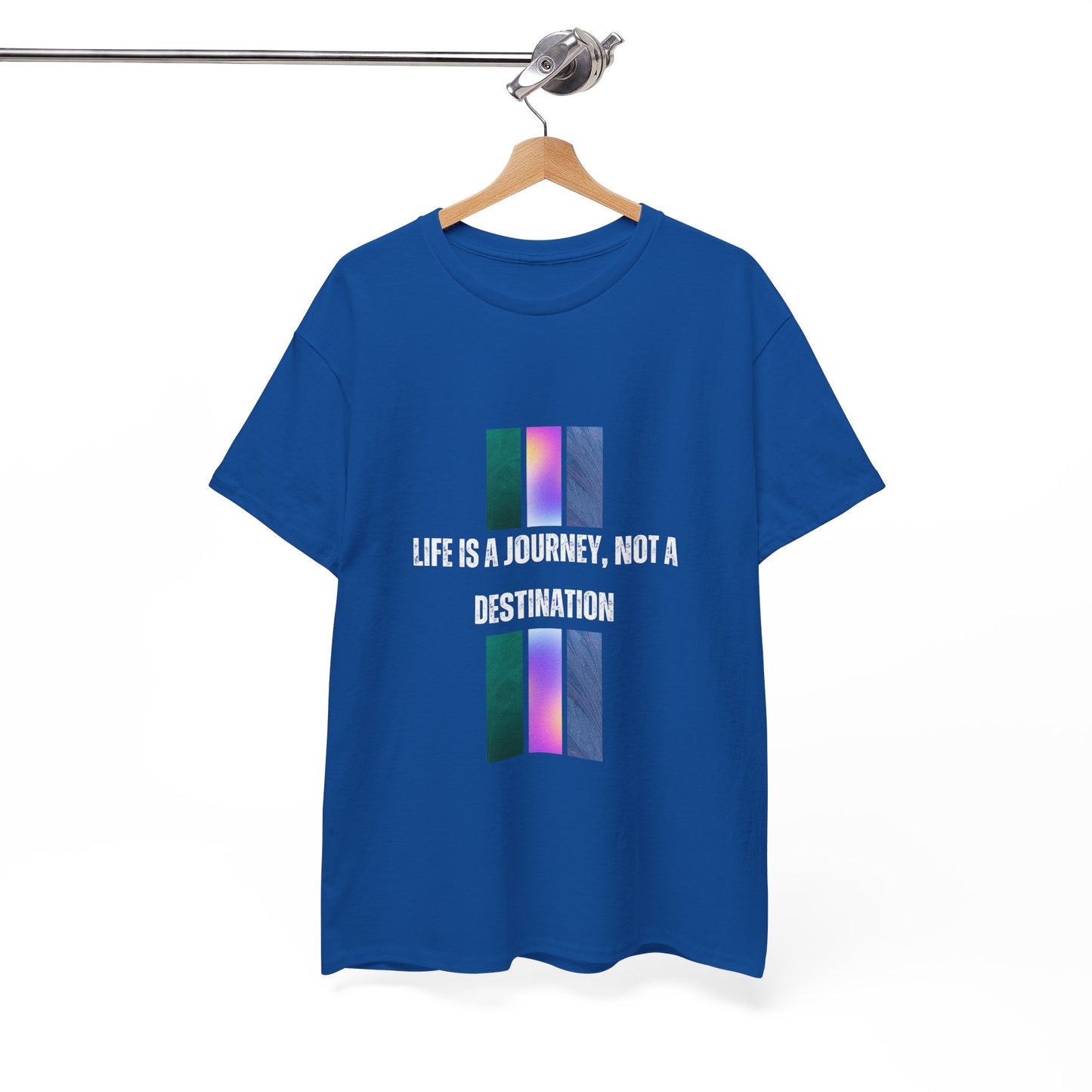 Life Journey Motivational Unisex Cotton Tee