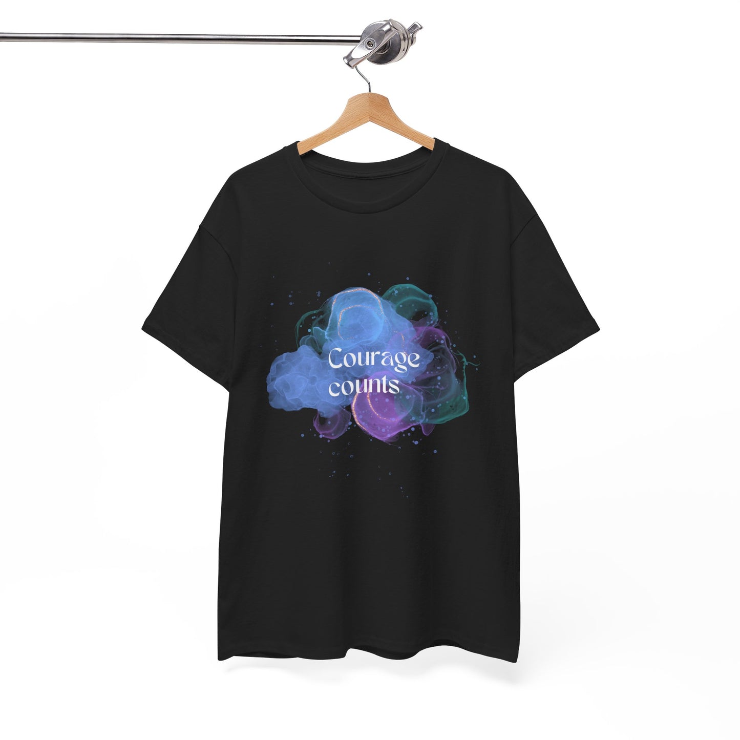 Uplifting Courage Unisex Cotton Tee