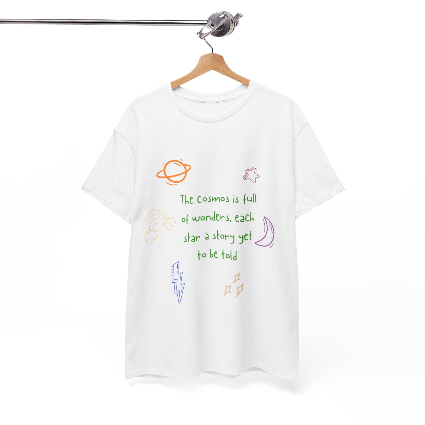 Cosmos Inspirational Unisex Cotton Tee