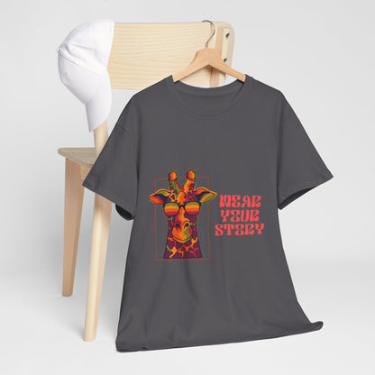 Groovy Story Casual Unisex Cotton Tee