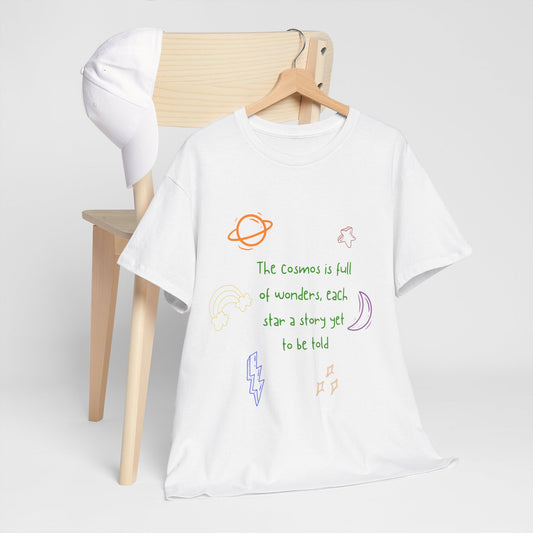 Cosmos Inspirational Unisex Cotton Tee