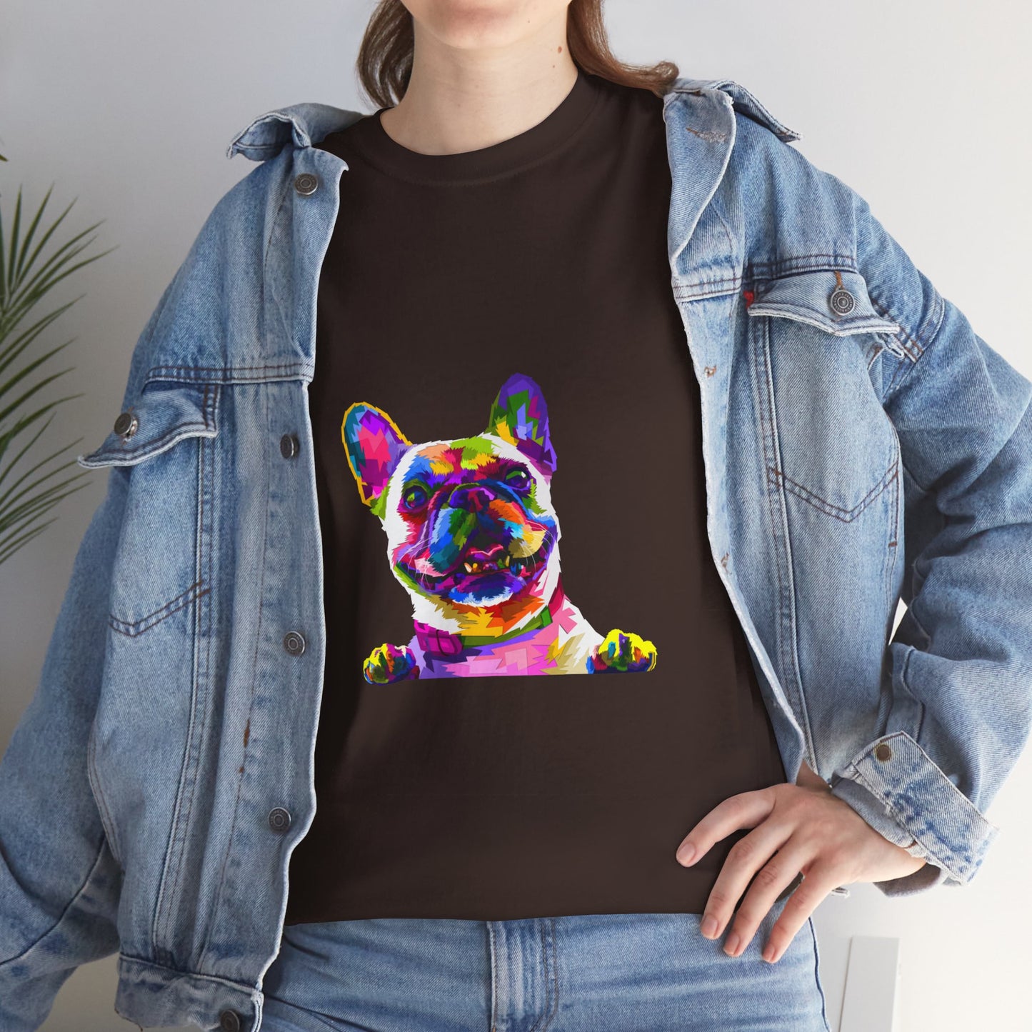 Colour Pop Pup Unisex Cotton Tee