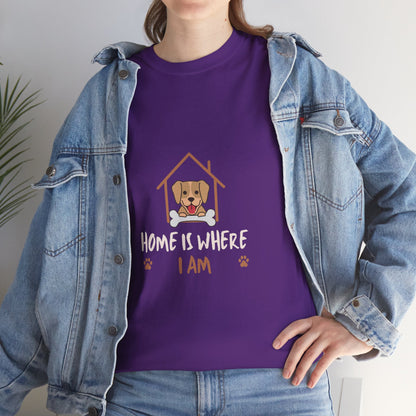 Pet Lover Cute Puppy Unisex Cotton Tee