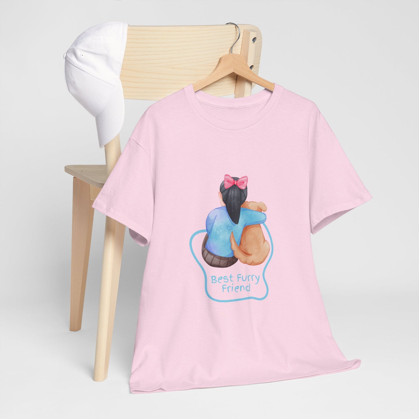 Furry Friend Pet Lover Unisex Cotton Tee