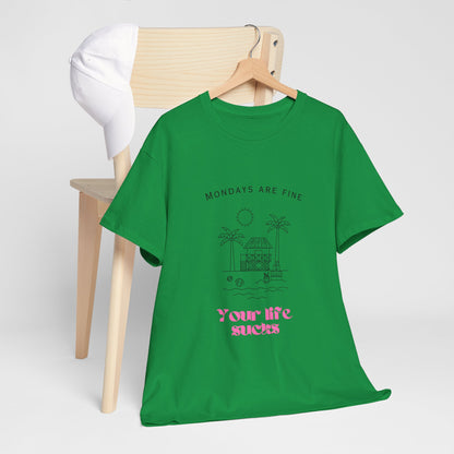 Mondays Office Humour Unisex Cotton Tee