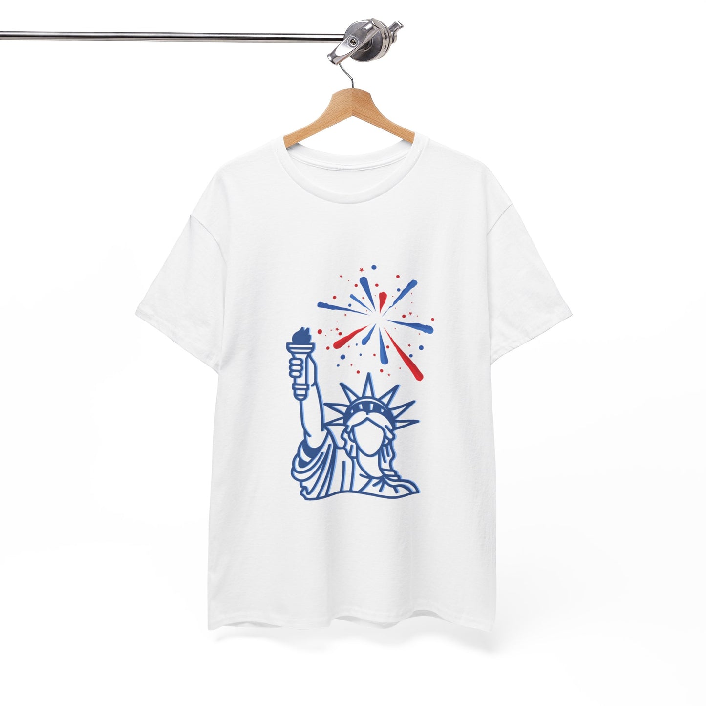 Liberty Freedom Basic Unisex Cotton Tee