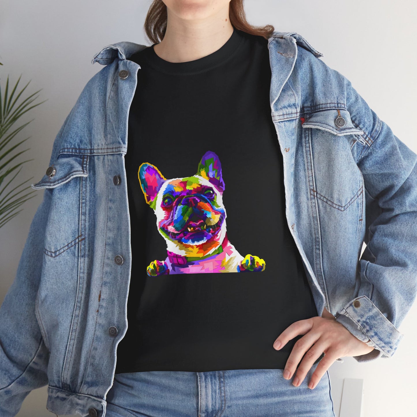 Colour Pop Pup Unisex Cotton Tee