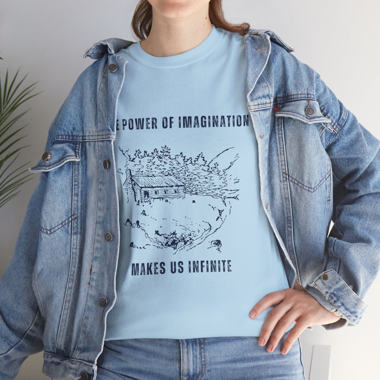 Imagination Inspirational Unisex Cotton Tee