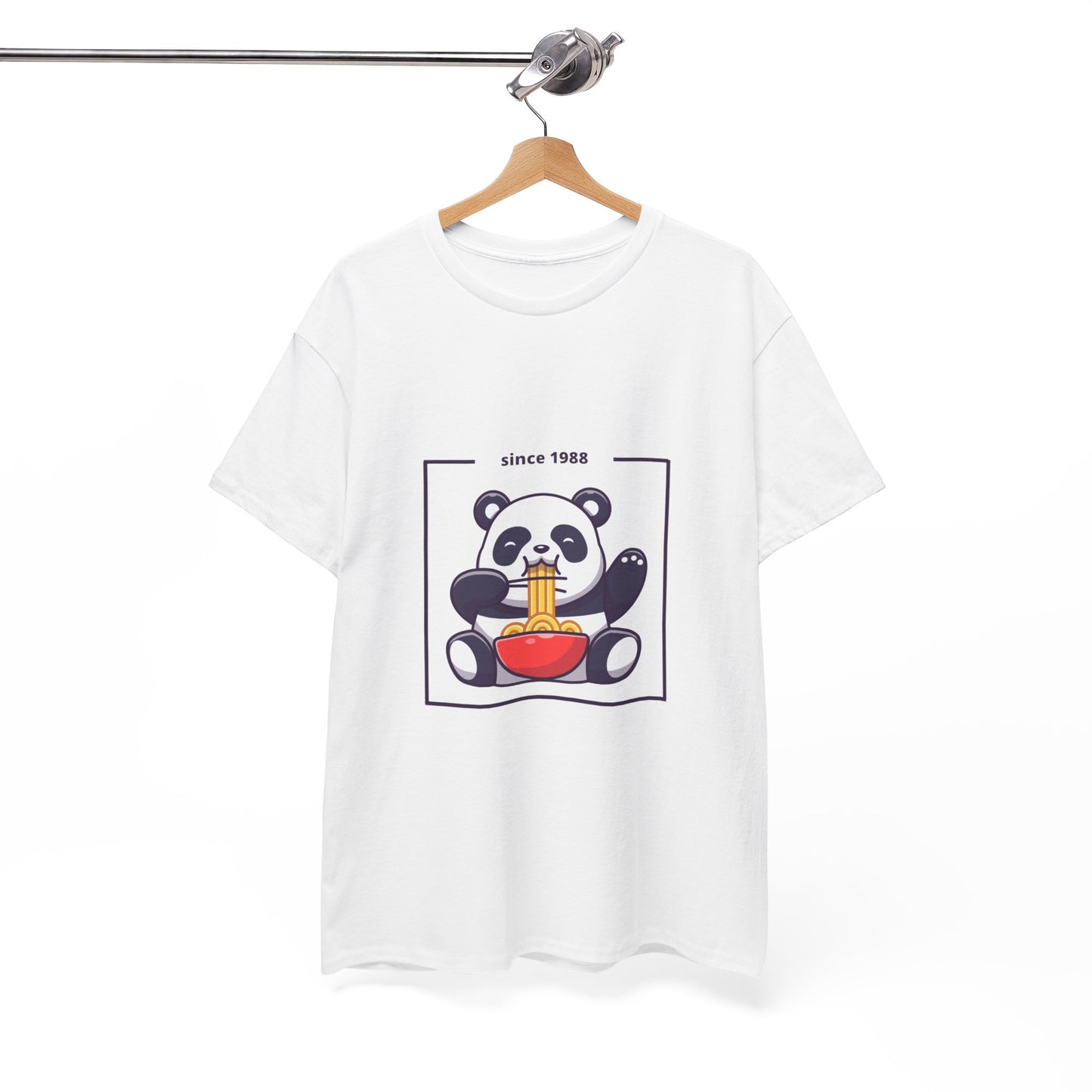 Panda Noodles Unisex Cotton Tee