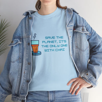 Planet Chai Witty Unisex Cotton Tee