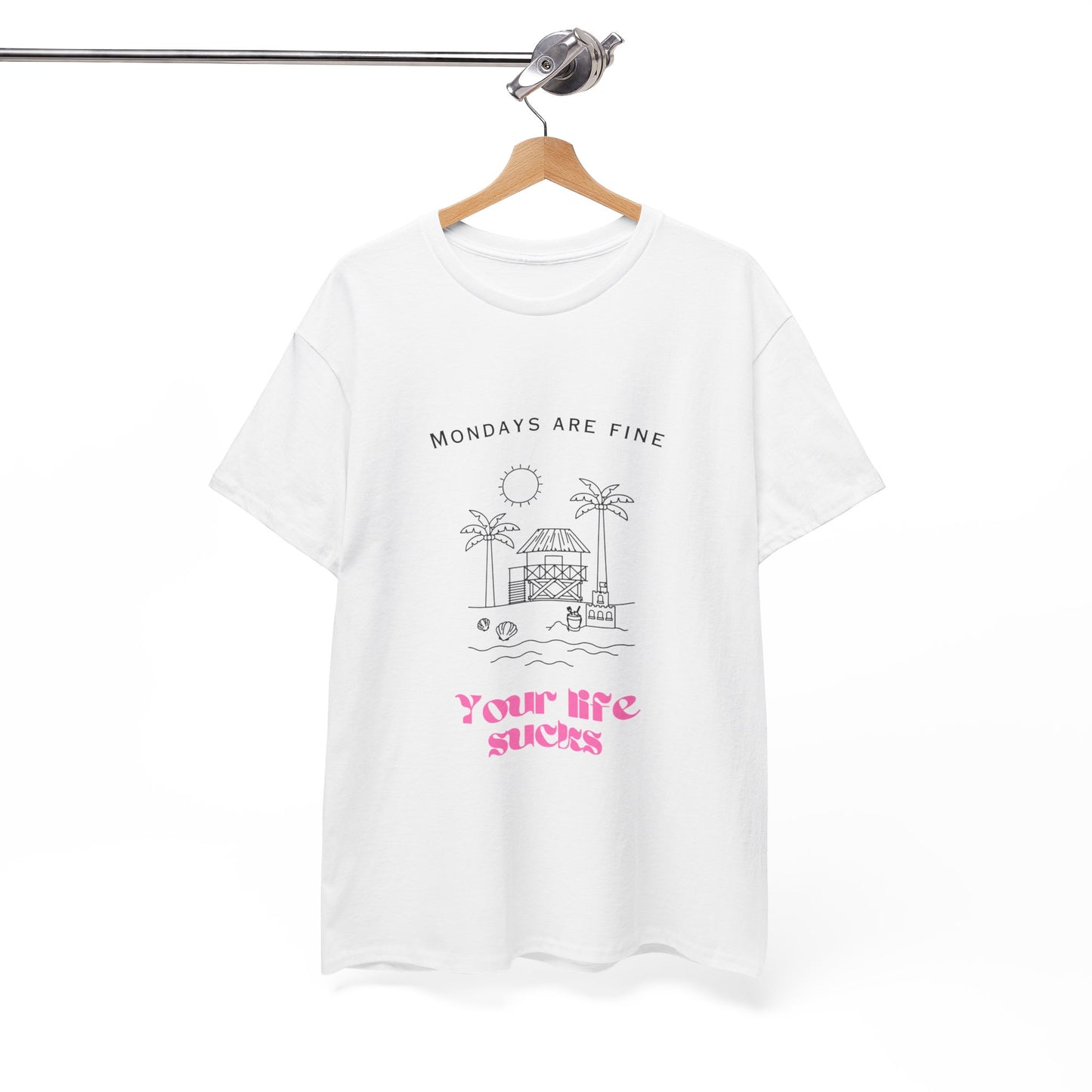 Mondays Office Humour Unisex Cotton Tee