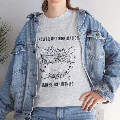 Imagination Inspirational Unisex Cotton Tee