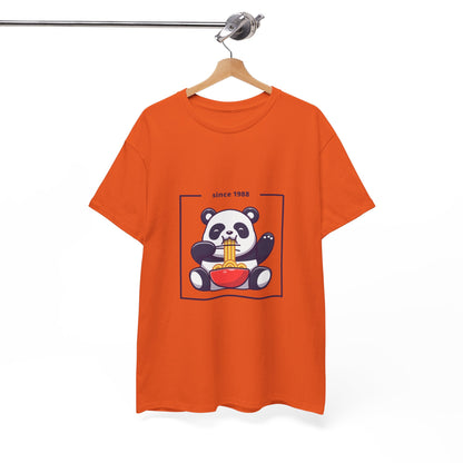 Panda Noodles Unisex Cotton Tee