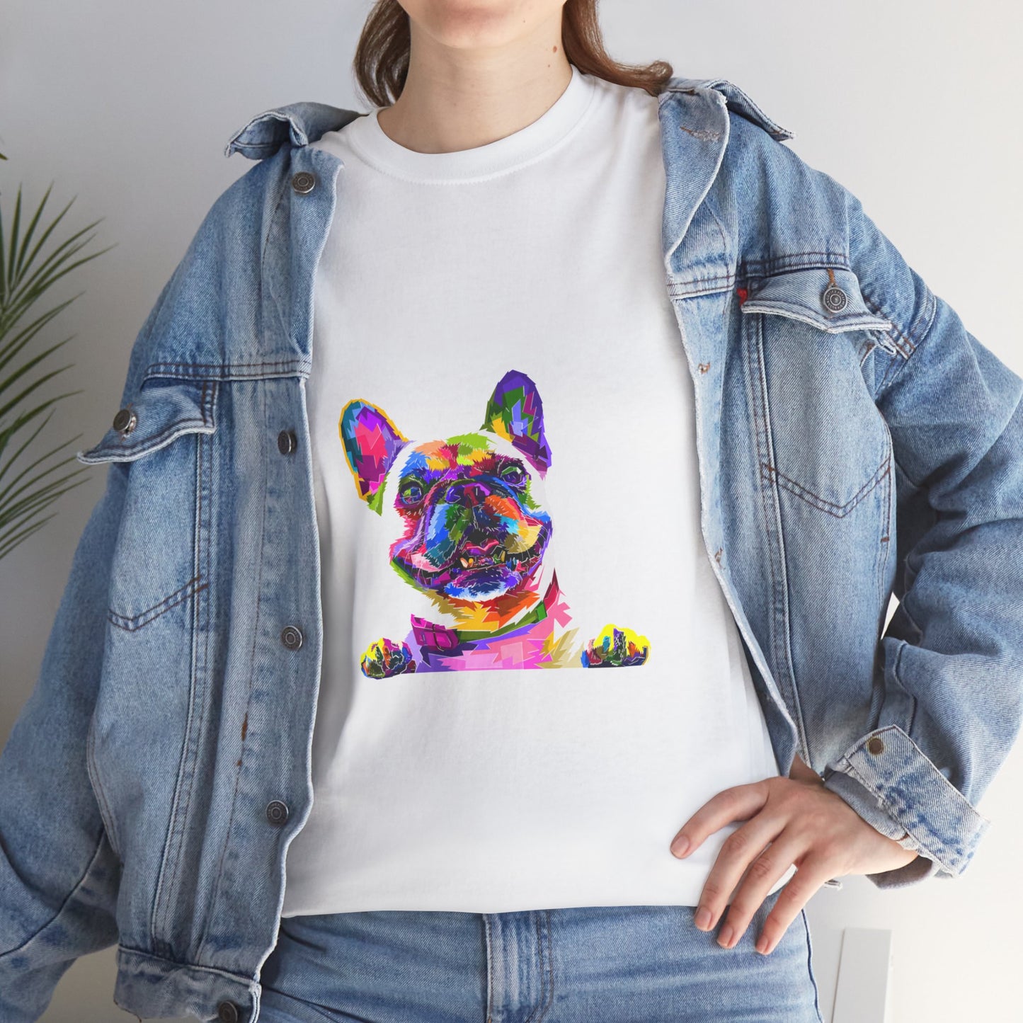 Colour Pop Pup Unisex Cotton Tee