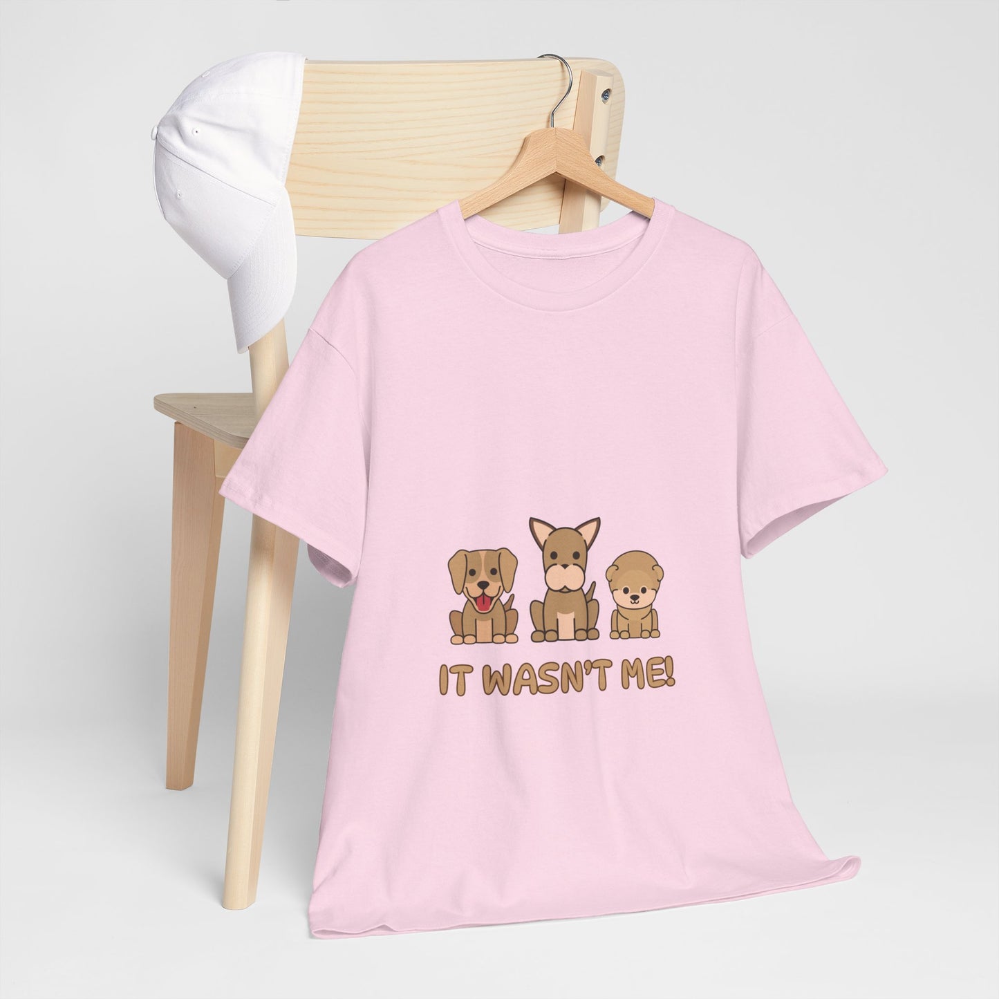 Mysterious Puppy Funny Unisex Cotton Tee