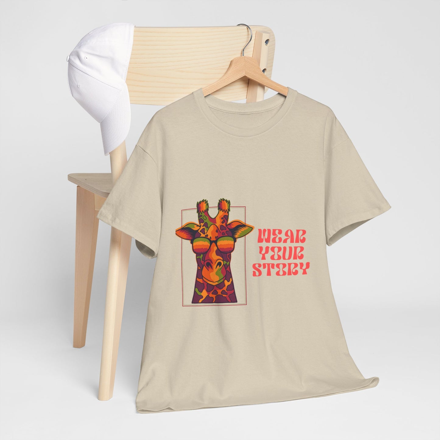 Groovy Story Casual Unisex Cotton Tee