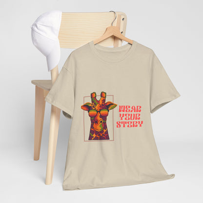 Groovy Story Casual Unisex Cotton Tee