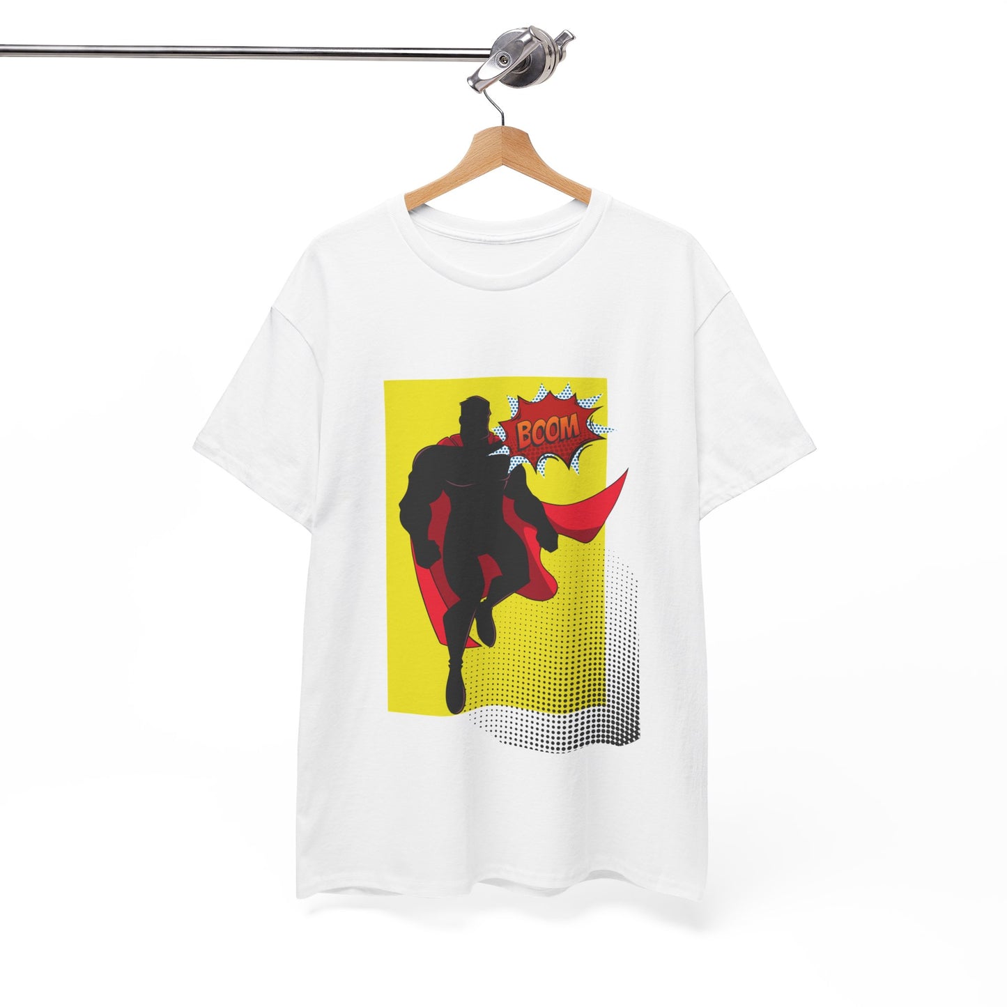 Superhero Style Everyday Wear Unisex Cotton Tee