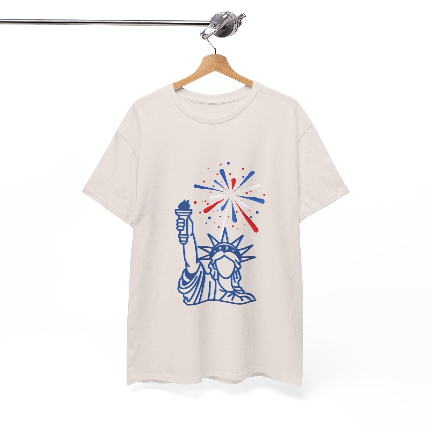 Liberty Freedom Basic Unisex Cotton Tee