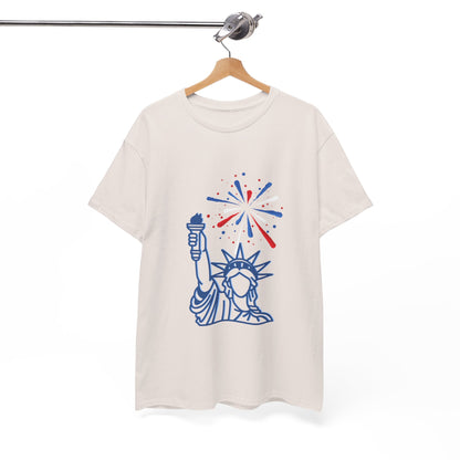 Liberty Freedom Basic Unisex Cotton Tee