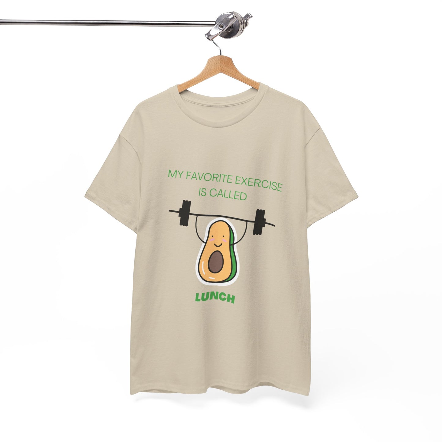 Avocado Workout Unisex Cotton Tee