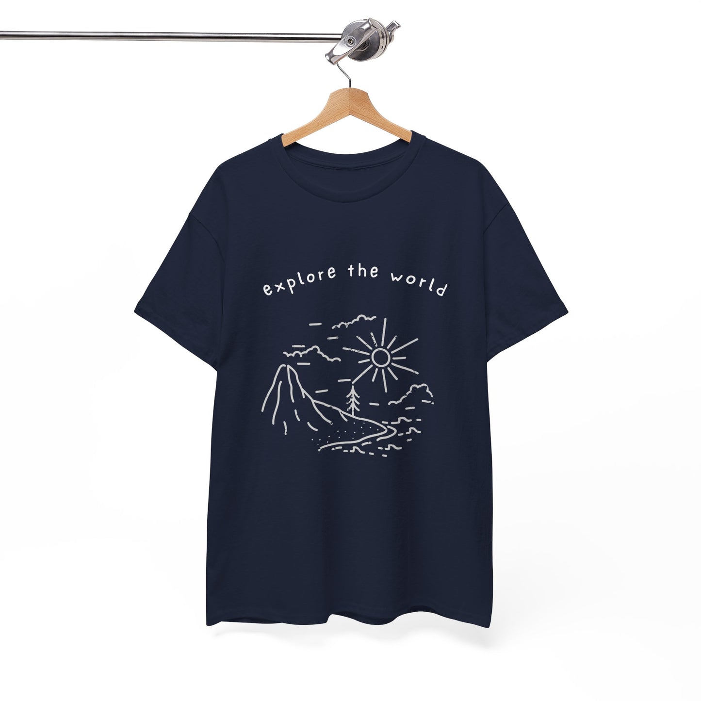 Discover the World Unisex Cotton Tee