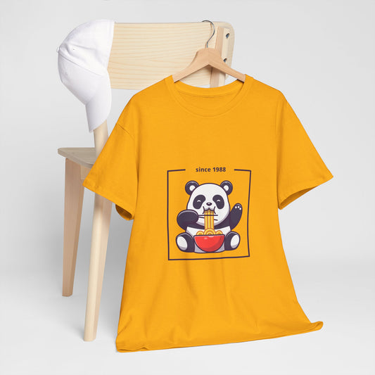 Panda Noodles Unisex Cotton Tee