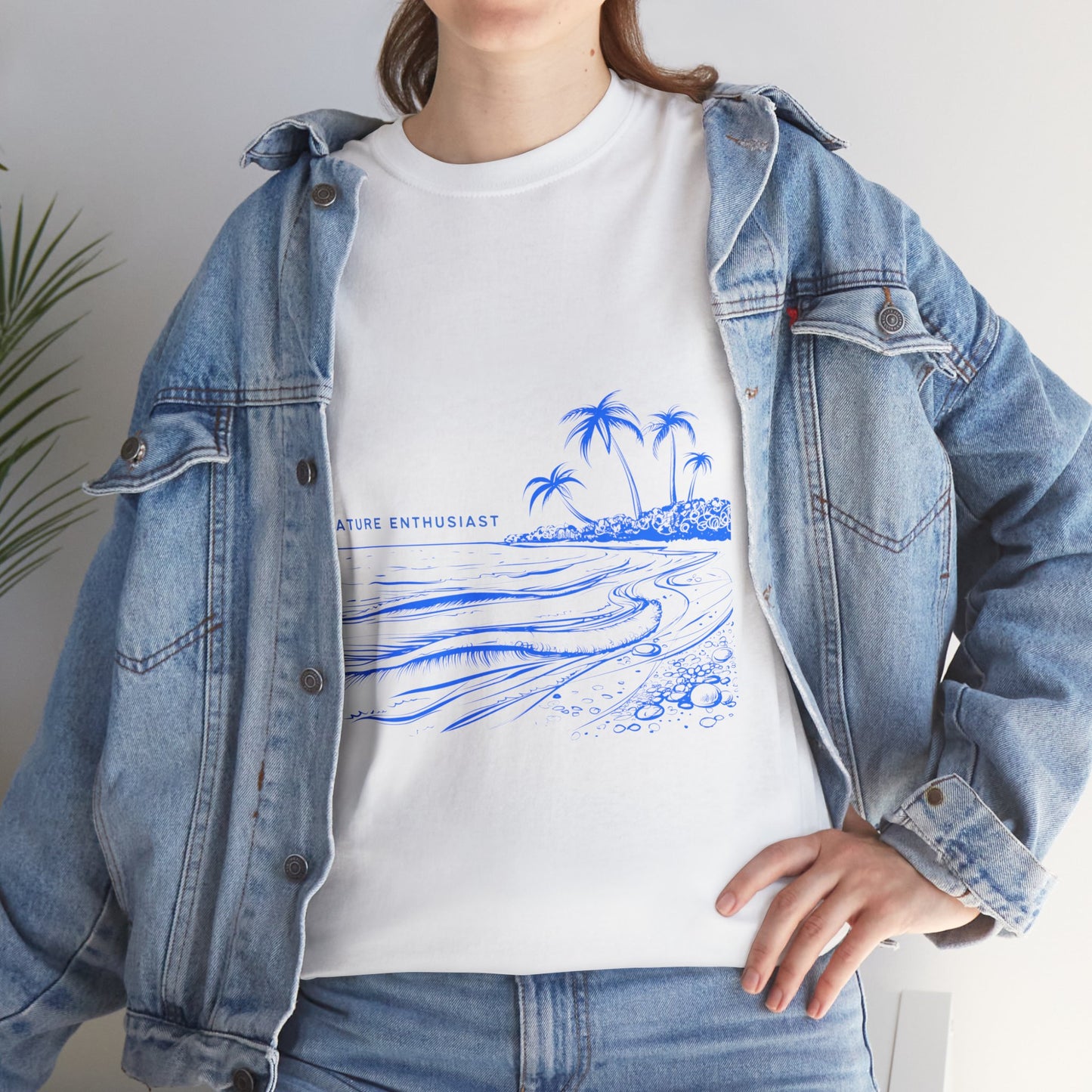 Nature Enthusiast Travel Unisex Cotton Tee