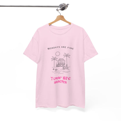 Mondays Office Humour Unisex Cotton Tee