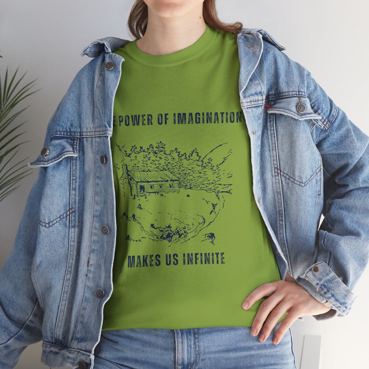 Imagination Inspirational Unisex Cotton Tee