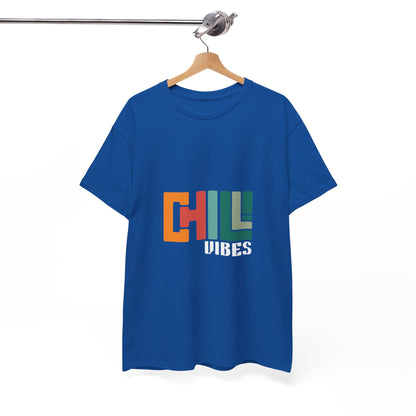 Chill Vibes Casual Unisex Cotton Tee