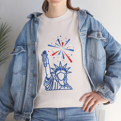 Liberty Freedom Basic Unisex Cotton Tee