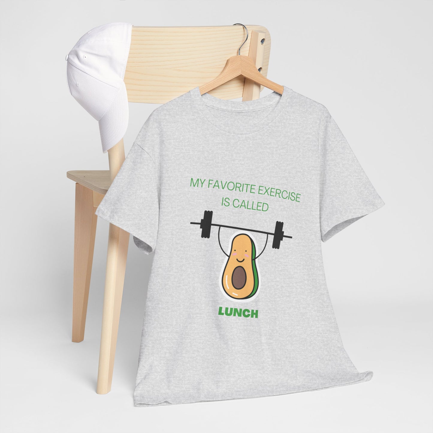 Avocado Workout Unisex Cotton Tee