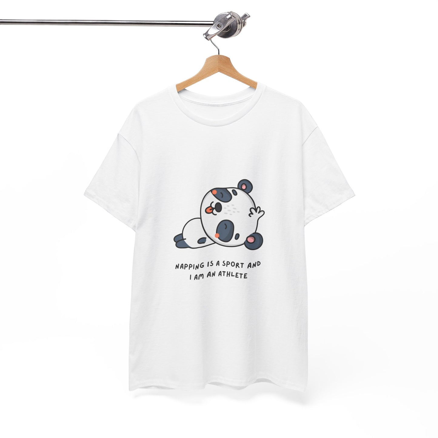 Napping Panda Unisex Cotton Tee