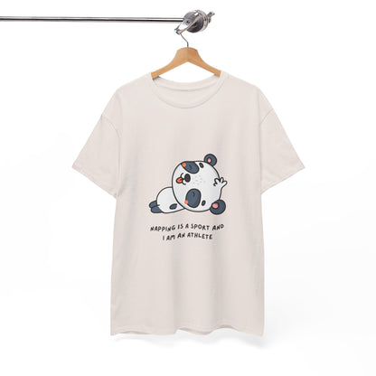 Napping Panda Unisex Cotton Tee