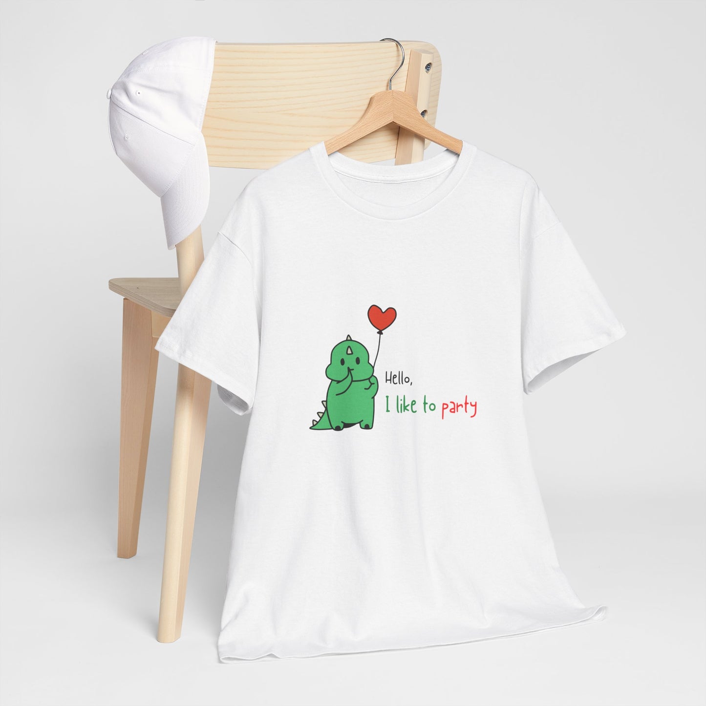 Dino Party Unisex Cotton Tee 