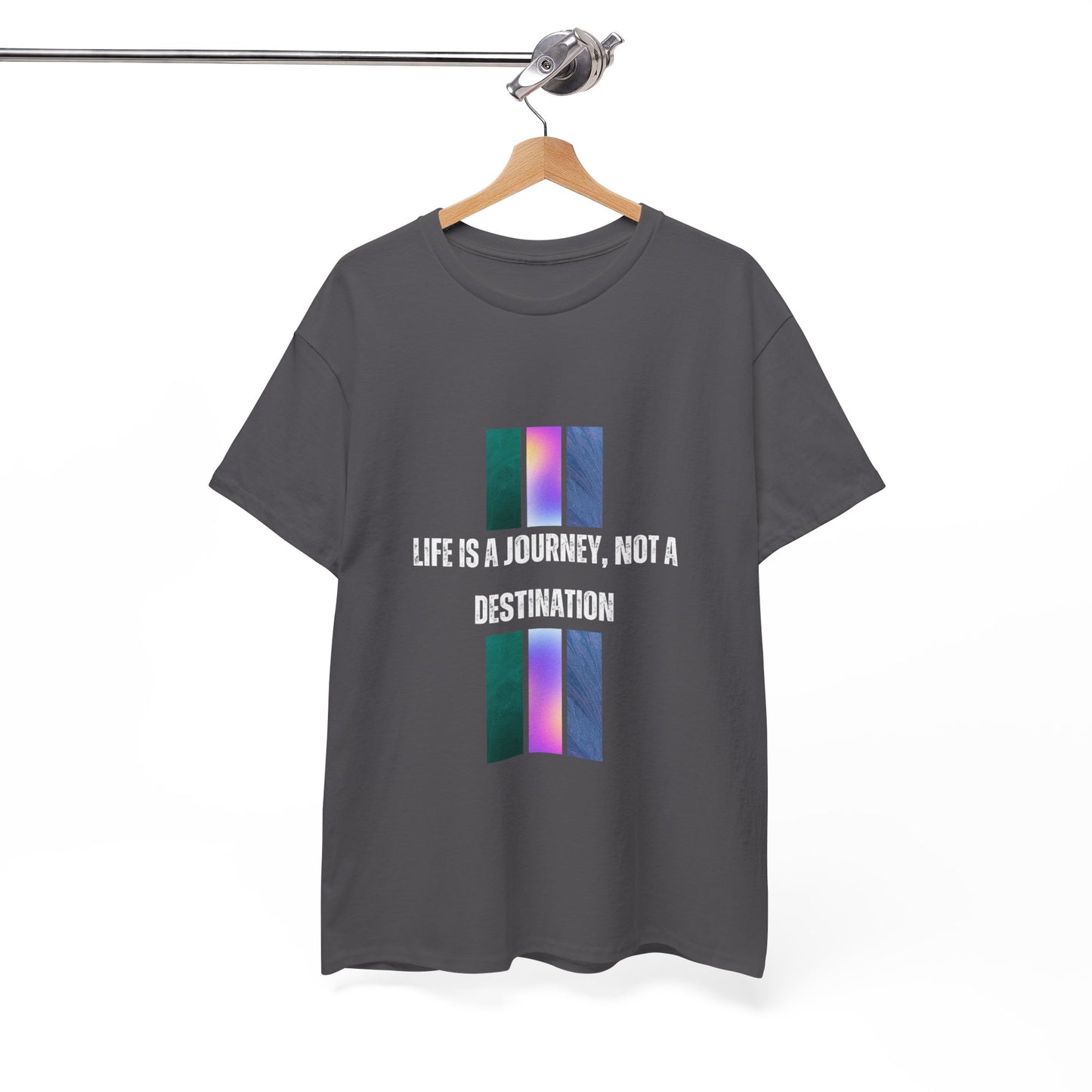 Life Journey Motivational Unisex Cotton Tee