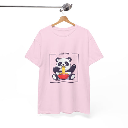 Panda Noodles Unisex Cotton Tee