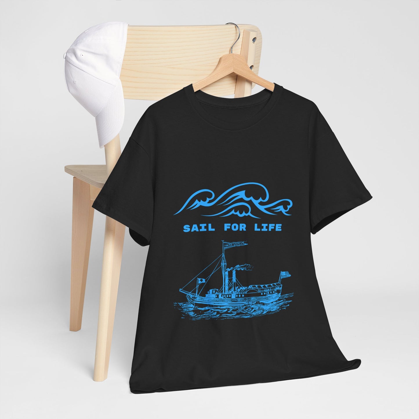 Sail for Life Casual Unisex Cotton Tee