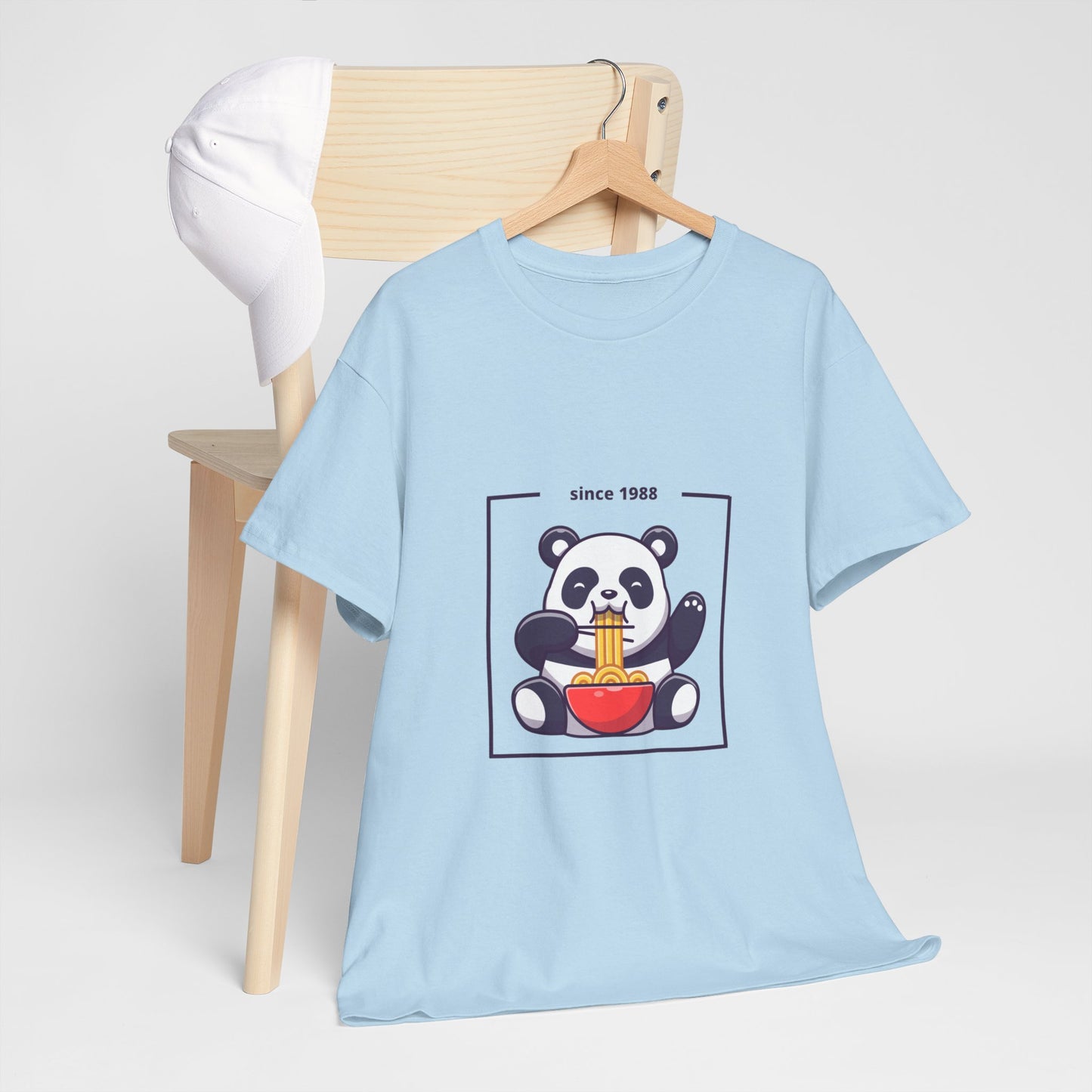 Panda Noodles Unisex Cotton Tee