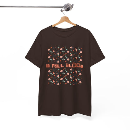 Casual Full Bloom Unisex Cotton Tee