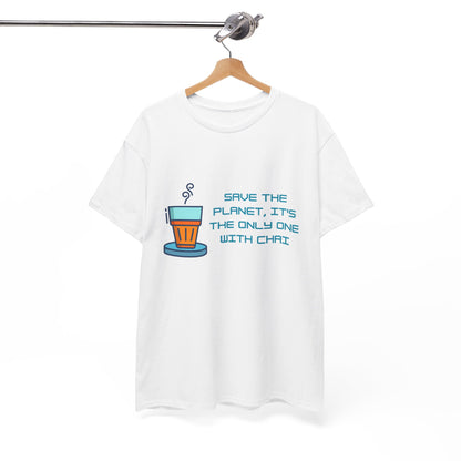 Planet Chai Witty Unisex Cotton Tee