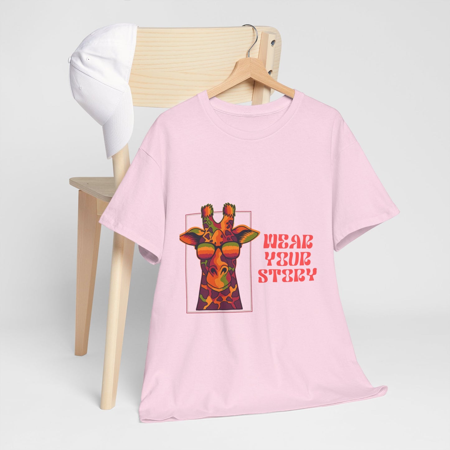 Groovy Story Casual Unisex Cotton Tee